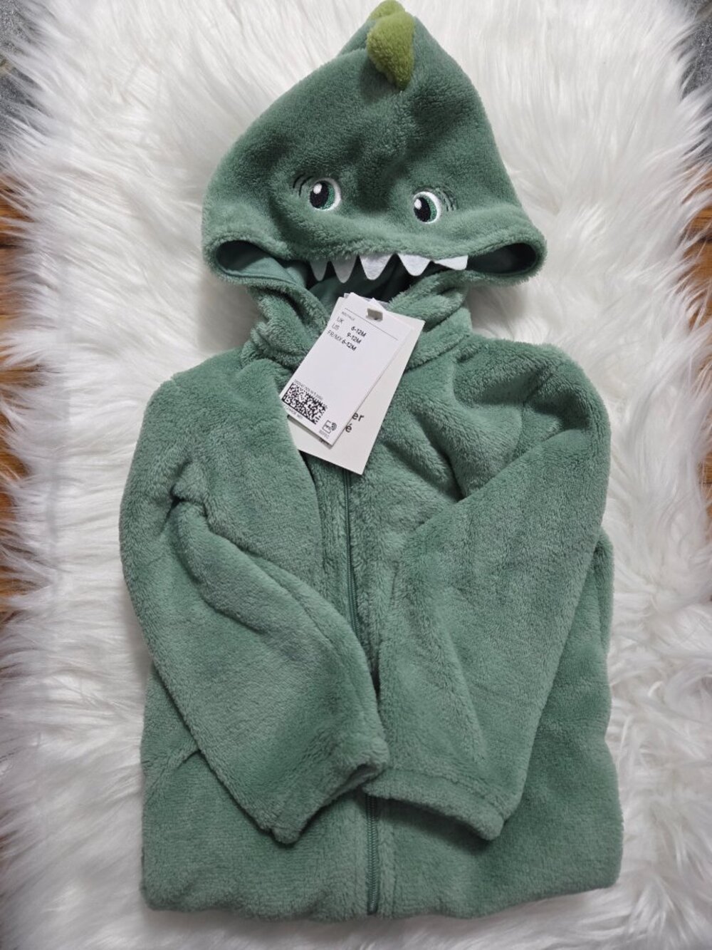 H&M Dinosaur Zip-up Costume